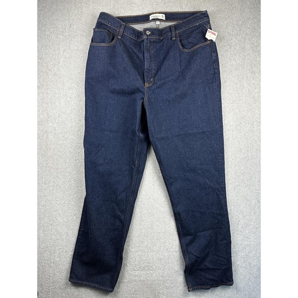 Abercrombie & Fitch Jeans Women 34 Curve Love 90s Straight Ultra High Rise Denim - Picture 1 of 10